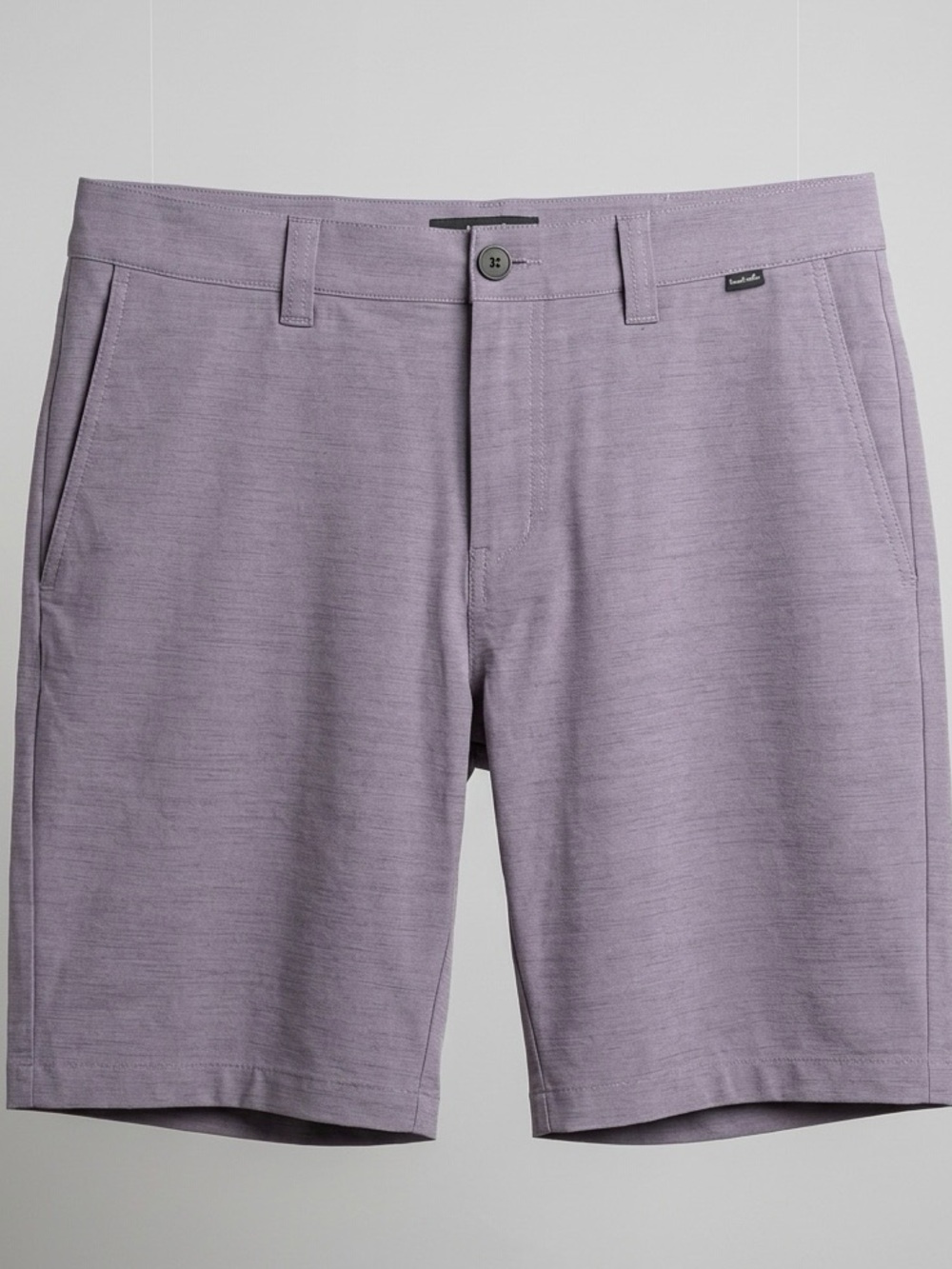Travis Mathew Men's Switchback Lifestyle Shorts in Lavender Flat-Front Shorts